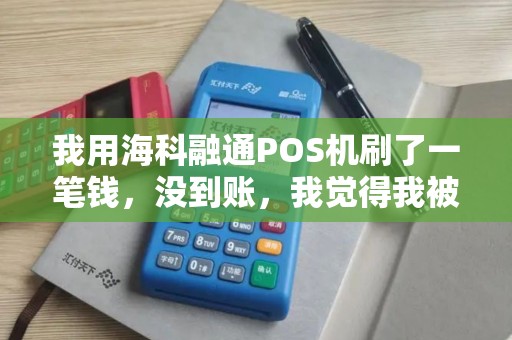 我用海科融通POS机刷了一笔钱，没到账，我觉得我被骗了，我该怎么办？