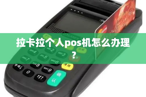 拉卡拉个人pos机怎么办理？