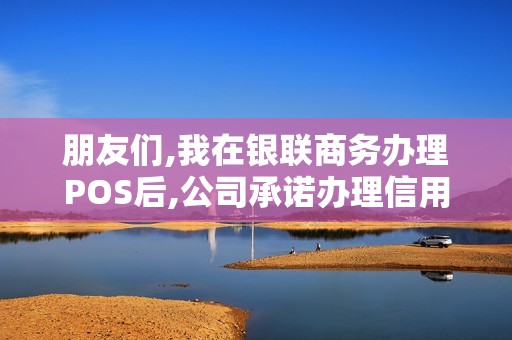 朋友们,我在银联商务办理POS后,公司承诺办理信用卡,结果...