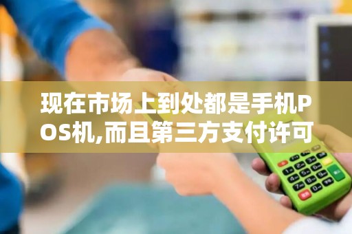 现在市场上到处都是手机POS机,而且第三方支付许可都是合作的别人...