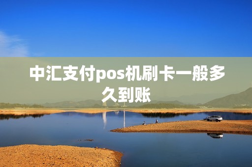 中汇支付pos机刷卡一般多久到账