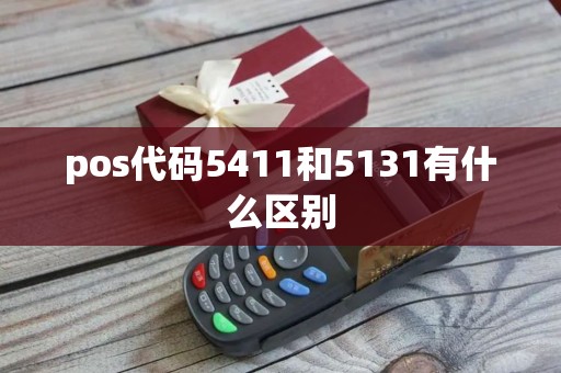 pos代码5411和5131有什么区别