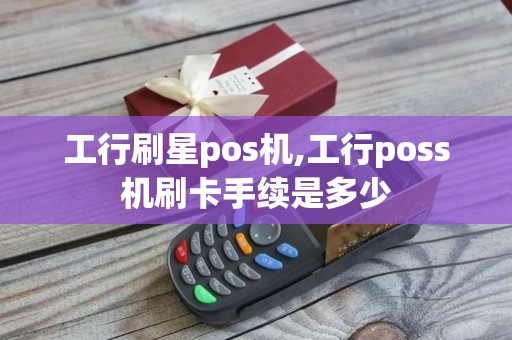 工行刷星pos机,工行poss机刷卡手续是多少