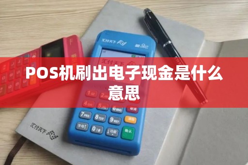 POS机刷出电子现金是什么意思