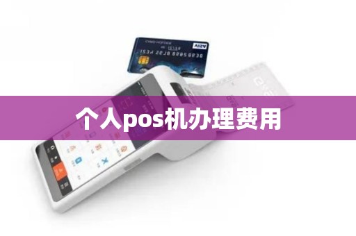个人pos机办理费用