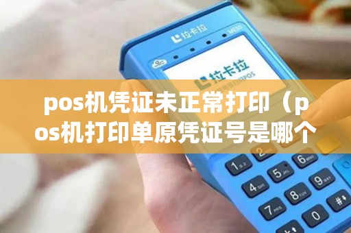 pos机凭证未正常打印（pos机打印单原凭证号是哪个）