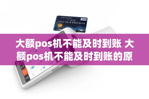 大额pos机不能及时到账 大额pos机不能及时到账的原因