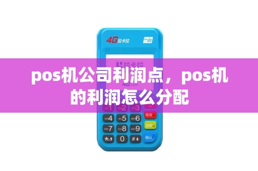 pos机公司利润点，pos机的利润怎么分配