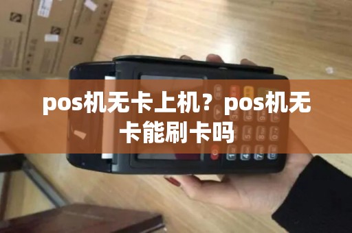 pos机无卡上机?pos机无卡能刷卡吗 pos机无卡上机?pos机无卡能刷卡吗