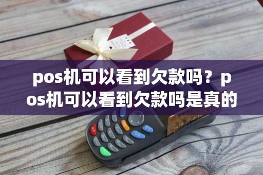pos机可以看到欠款吗？pos机可以看到欠款吗是真的吗