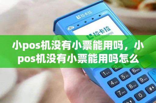 小pos机没有小票能用吗，小pos机没有小票能用吗怎么办