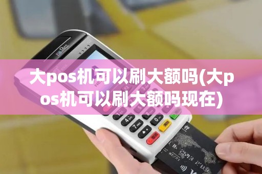 大pos机可以刷大额吗(大pos机可以刷大额吗现在)