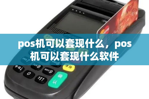 pos机可以套现什么，pos机可以套现什么软件