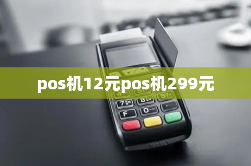pos机12元pos机299元