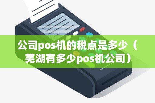 公司pos机的税点是多少（芜湖有多少pos机公司）