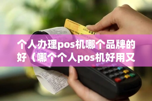 个人办理pos机哪个品牌的好（哪个个人pos机好用又便宜）