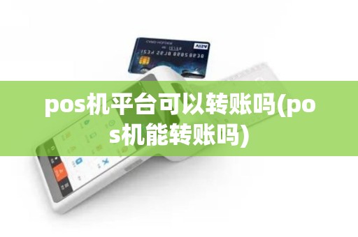 pos机平台可以转账吗(pos机能转账吗)