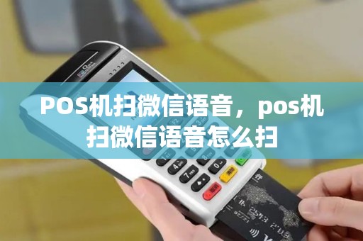POS机扫微信语音，pos机扫微信语音怎么扫