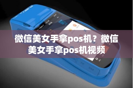 微信美女手拿pos机？微信美女手拿pos机视频