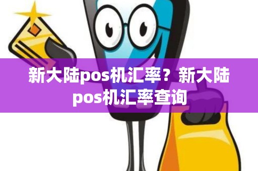 新大陆pos机汇率？新大陆pos机汇率查询