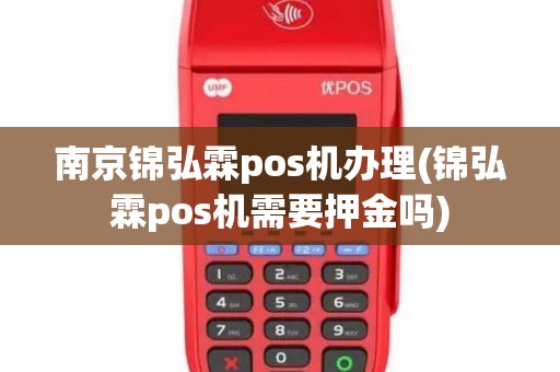 南京锦弘霖pos机办理(锦弘霖pos机需要押金吗)