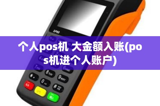 个人pos机 大金额入账(pos机进个人账户)