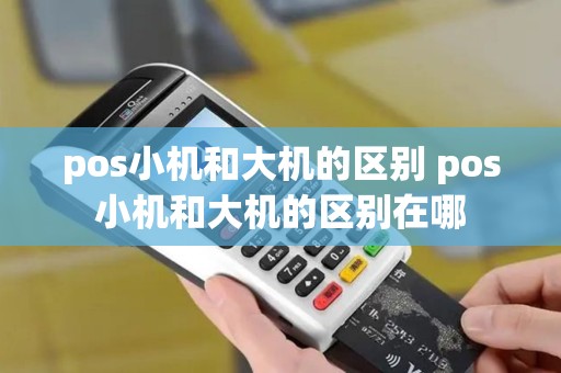 pos小机和大机的区别 pos小机和大机的区别在哪