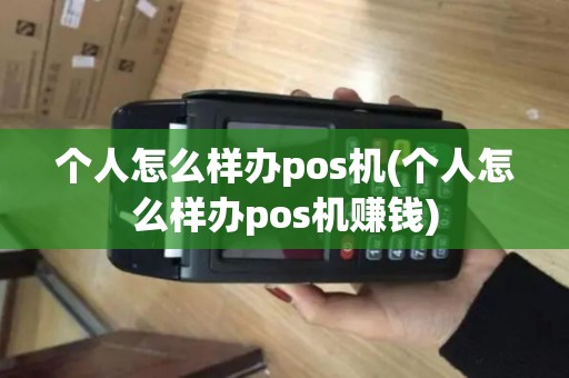 个人怎么样办pos机(个人怎么样办pos机赚钱)
