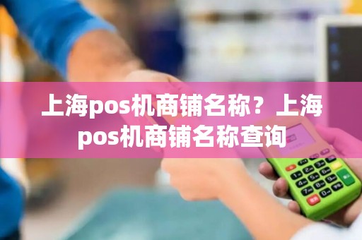 上海pos机商铺名称？上海pos机商铺名称查询