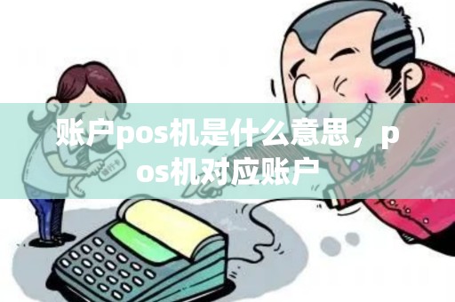 账户pos机是什么意思,pos机对应账户