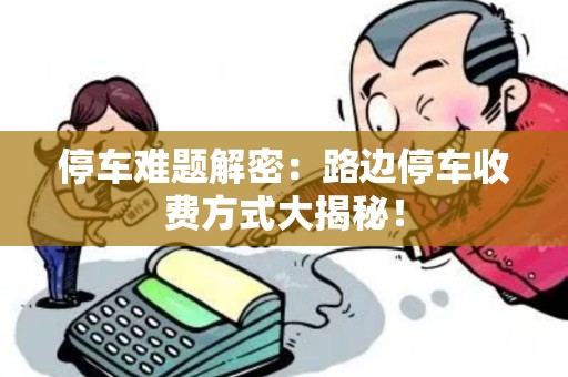 停车难题解密：路边停车收费方式大揭秘！