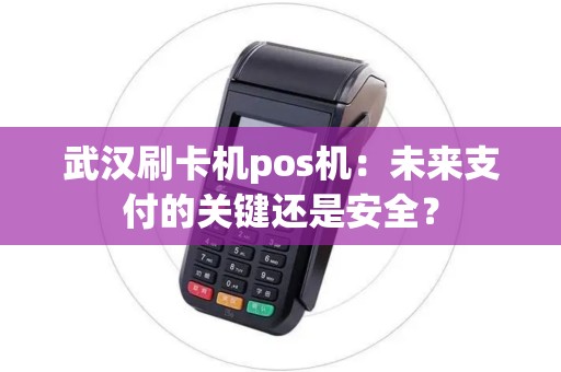 武汉刷卡机pos机：未来支付的关键还是安全？