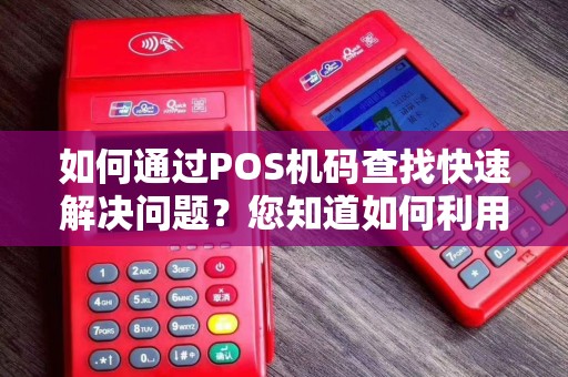 如何通过POS机码查找快速解决问题？您知道如何利用POS机码查找丢失物品吗？