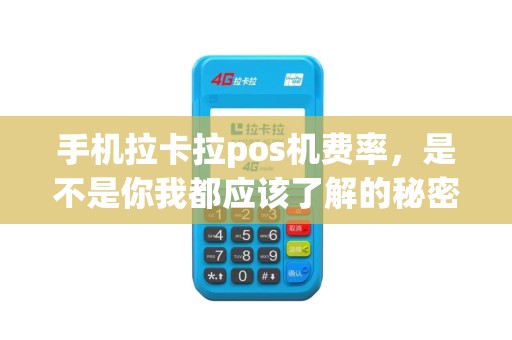 手机拉卡拉pos机费率，是不是你我都应该了解的秘密？