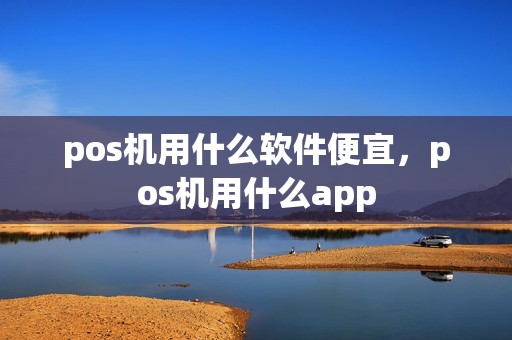 pos机用什么软件便宜，pos机用什么app