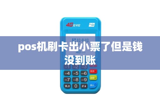 pos机刷卡出小票了但是钱没到账