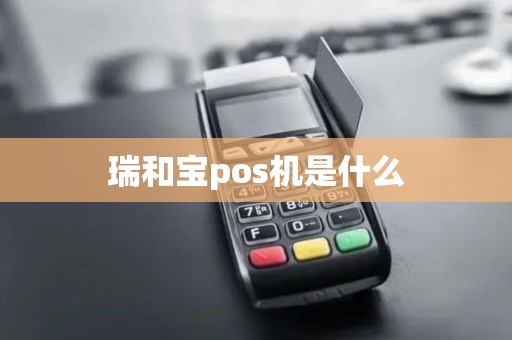 瑞和宝pos机是什么