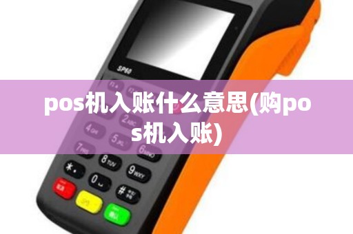 pos机入账什么意思(购pos机入账)