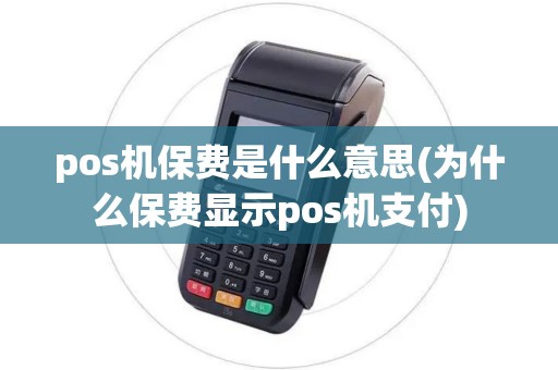 pos机保费是什么意思(为什么保费显示pos机支付)