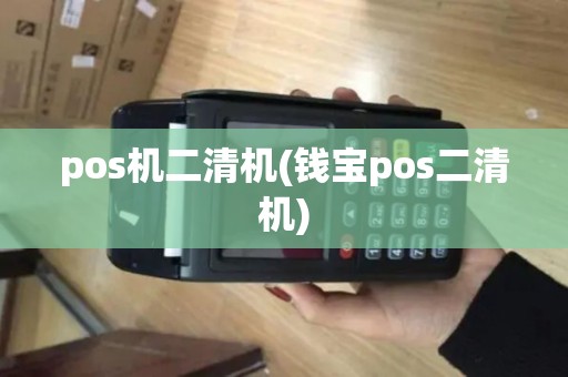 pos机二清机(钱宝pos二清机)