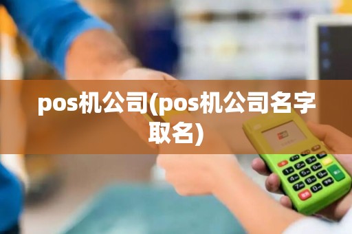 pos机公司(pos机公司名字取名)