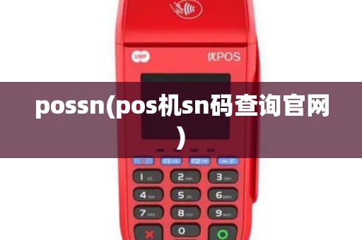 possn(pos机sn码查询官网)