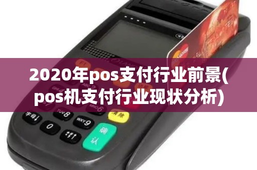 2020年pos支付行业前景(pos机支付行业现状分析)