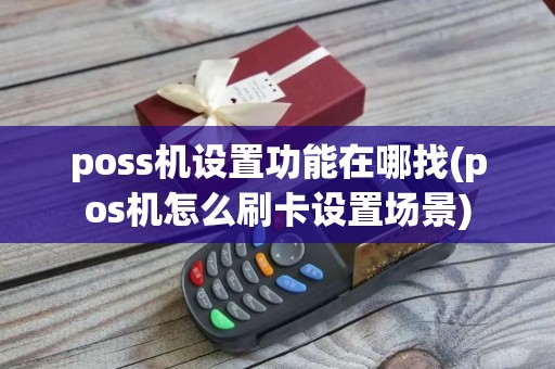 poss机设置功能在哪找(pos机怎么刷卡设置场景)