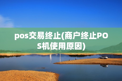 pos交易终止(商户终止POS机使用原因)