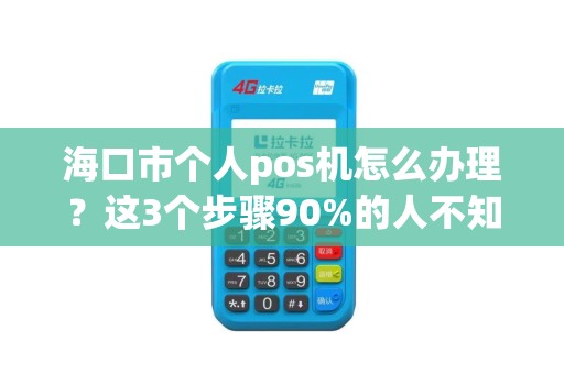 海口市个人pos机怎么办理?这3个步骤90%的人不知道! 海口市个人pos机怎么办理?这3个步骤90%的人不知道!