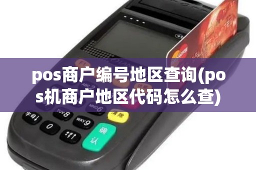 pos商户编号地区查询(pos机商户地区代码怎么查)