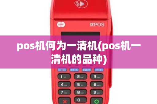 pos机何为一清机(pos机一清机的品种)