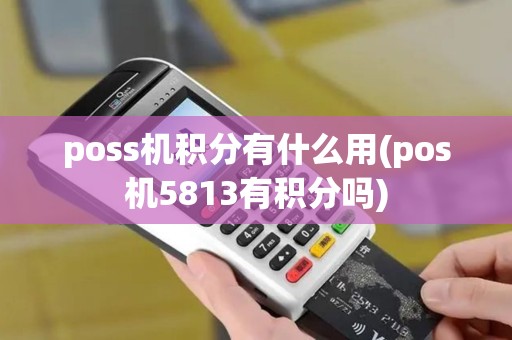 poss机积分有什么用(pos机5813有积分吗)