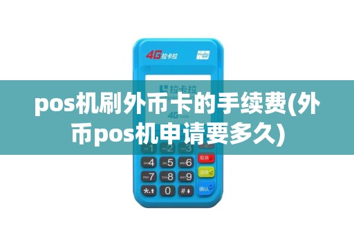 pos机刷外币卡的手续费(外币pos机申请要多久)